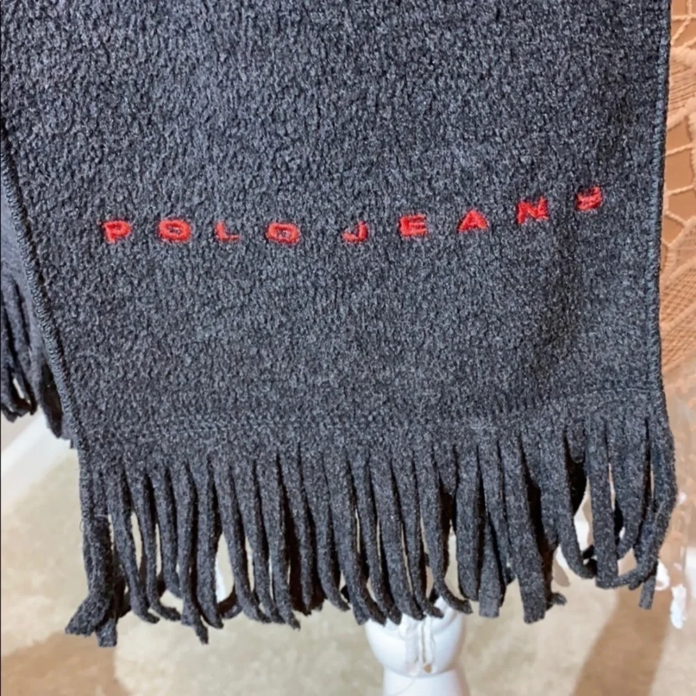 Polo Jeans Company hat and scarf grey S/M